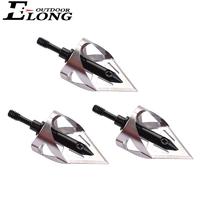 Silver Color Arrow Broadhead Points for Hunting Arrow Steel Hunting Archery