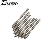 Stainless Steel Bullet Arrow Field Point for Arrow Hunting Shooting Archery Bow