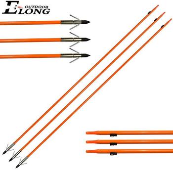 Solid Fiberglass Archery Arrow for Ourdoor Hunting & Fishing