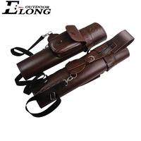 Pu Shoulder Arrow Quiver for Archery Hunting Outdoor