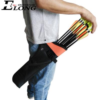 Black Quiver for Arrow Storage & Simple Waist Archery Quivers for Outdoor