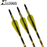 Best Quality 30 Inch SP340 Camo Pure Carbon Arrow For Shooting & Hunting