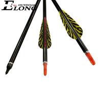Archery Aluminum Arrows For Recurve Spine 310-1500 Wholesales Best Aluminum Hunting Arrows