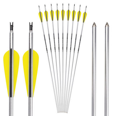 Wholesale Aluminum Arrow Tube Aluminum Arrow for Archery Bow Hunting Arrow