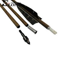Arrow Fletching Carbon Arrow Spine 340 Carbon Arrow With Changeable Point For Traditional Bow